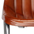 Swen Studio -  Dining Chairs 4 pcs Brown Real Leather